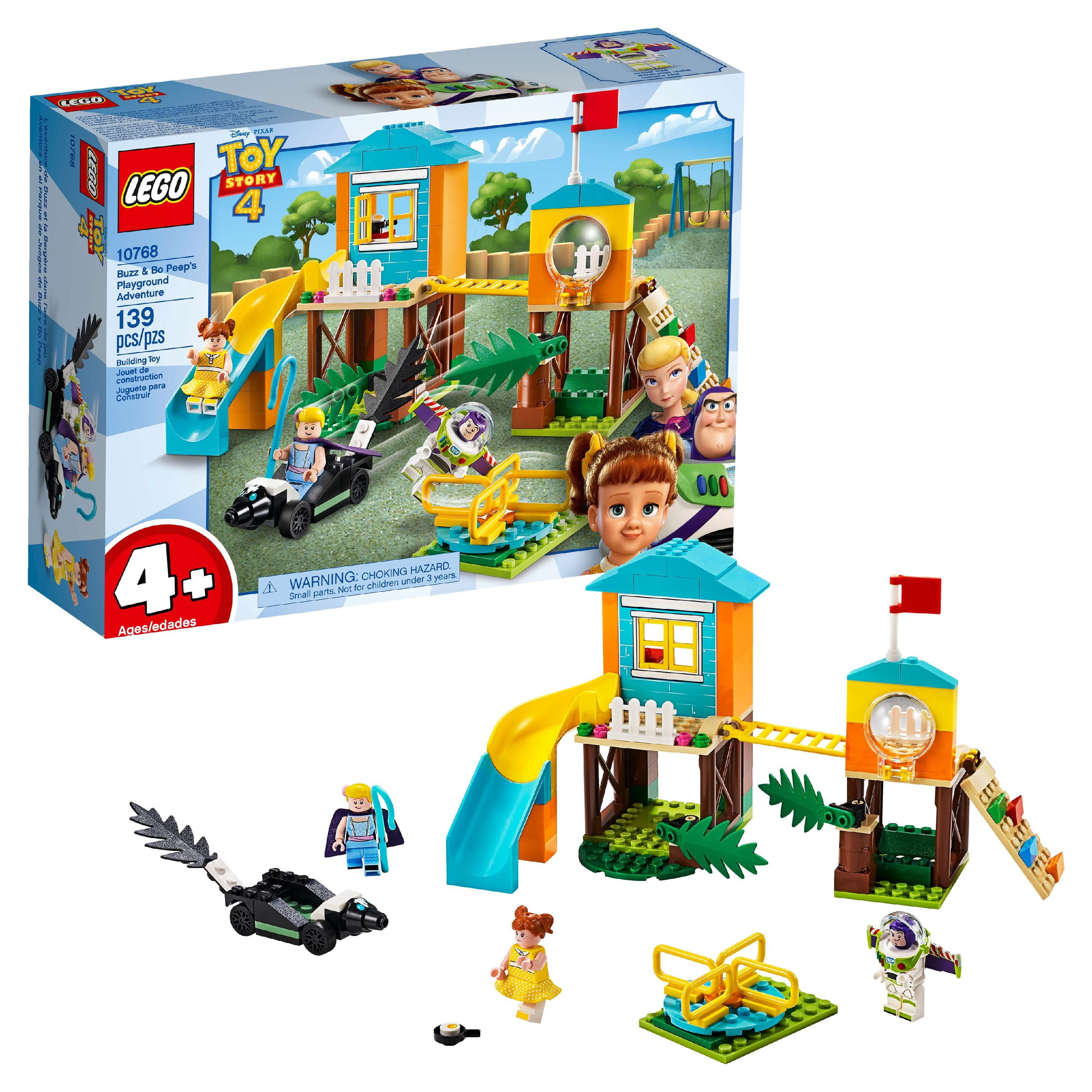 LEGO 4+ Toy Story 4 Buzz & Bo Peep's Playground Adventure Building