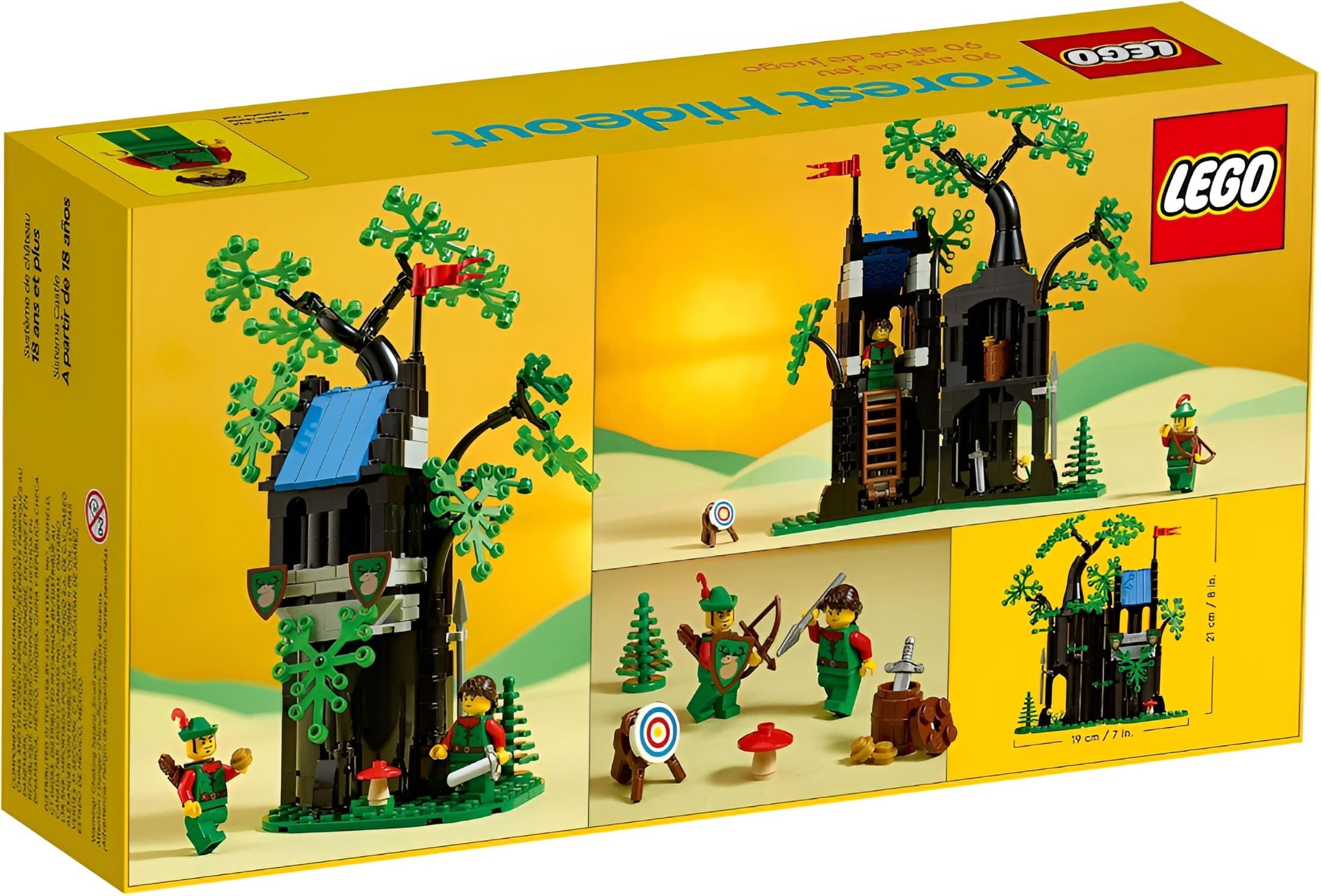 LEGO 90th Anniversary Forest Hideout Castle System, Tree