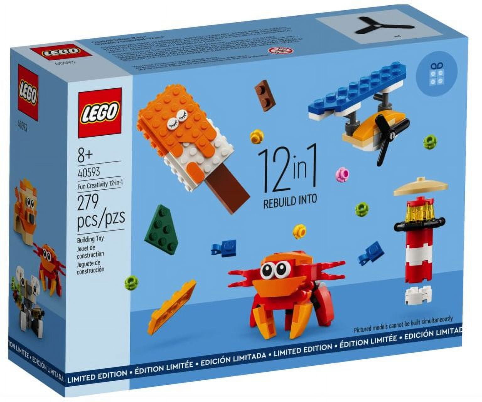 LEGO 40593 Fun Creativity 12-in-1 Set 279pcs