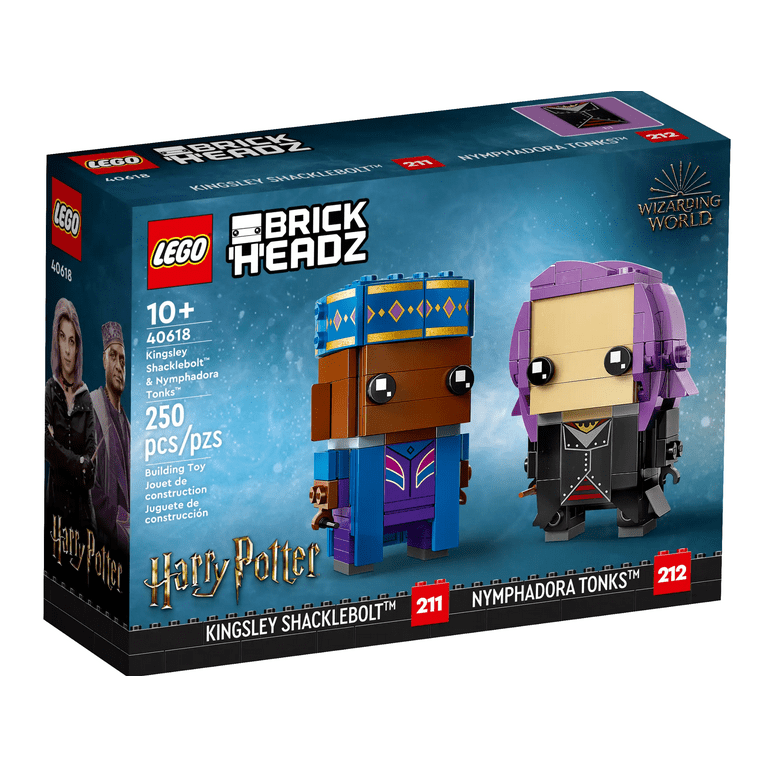 LEGO Harry Potter Brickheadz Kingsley Shacklebolt Nymphadora