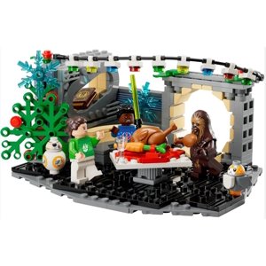 LEGO 40658 Star Wars Millennium Falcon Diorama Navideño 282 piezas
