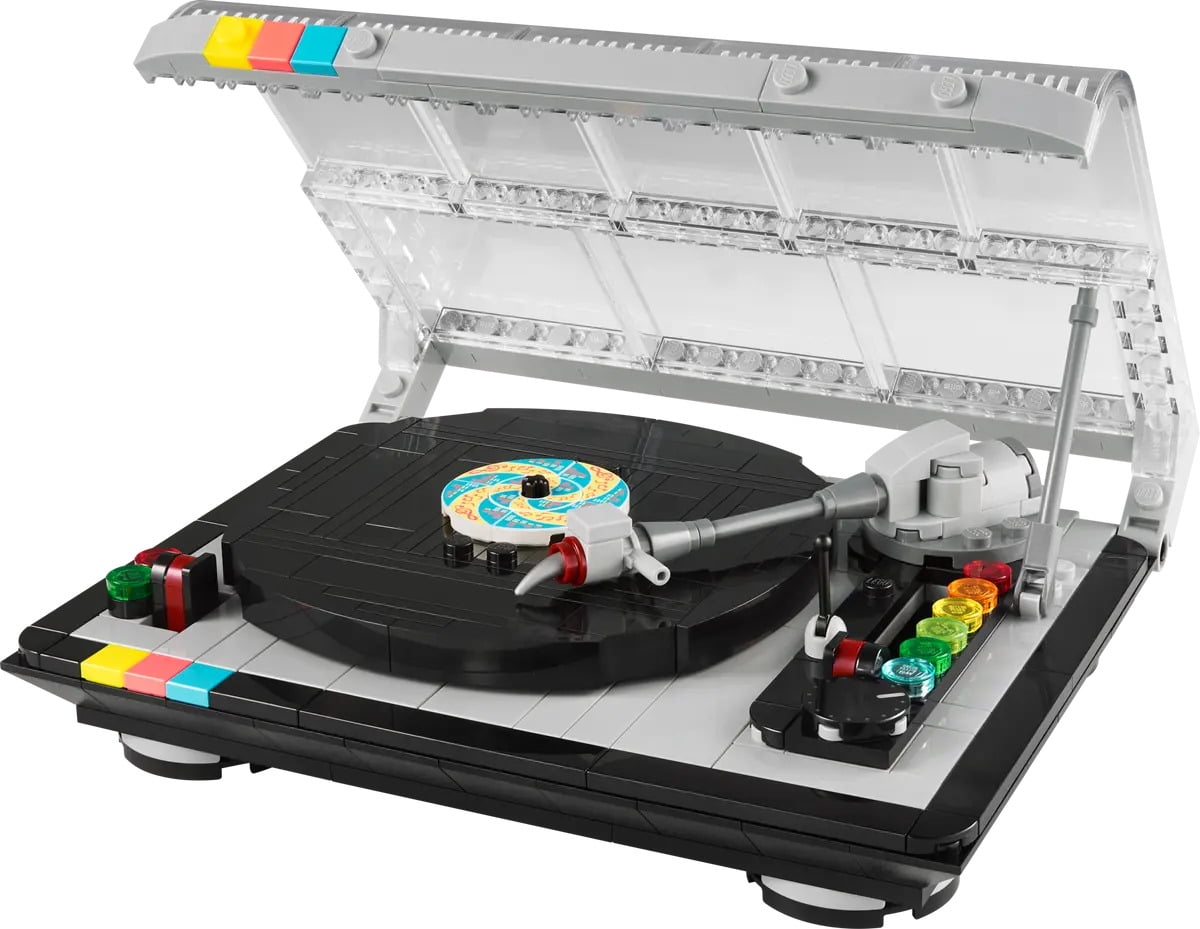 LEGO Retro Record Player Set, 310pcs, Nostalgic Music Decor