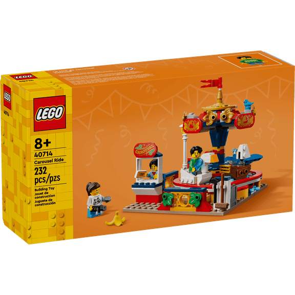 LEGO 40714 Carousel Ride Toy Building Set 8+ 232 Pieces