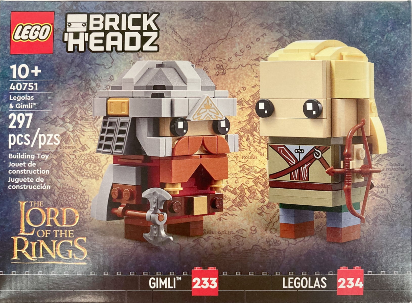 LEGO 40751 Legolas & Gimli, The Lord of the Rings