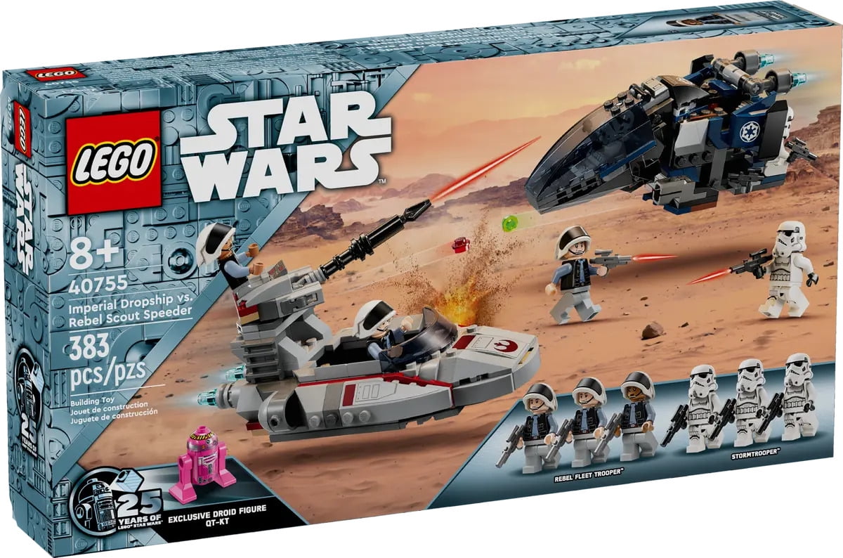 LEGO Star Wars 40755 Imperial Dropship vs Rebel Scout Speeder 383pcs