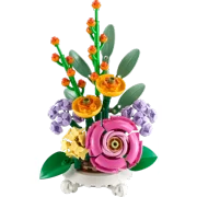 LEGO Botanicals Mixed Flowerpot 40762, Store Exclusive, Indoor Plant Decorations for Table, Desk, Office - Creative Gift Idea for Her & Him