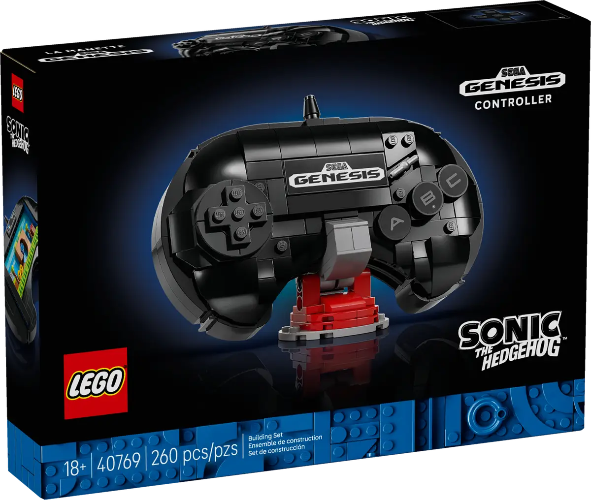 LEGO 40769 SEGA Genesis Controller 260pcs Limited Edition