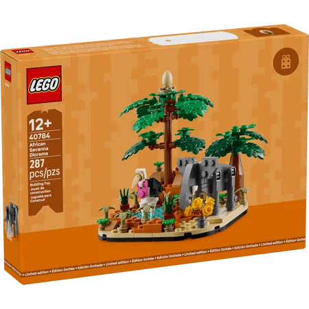 LEGO Exclusive Promotional African Savanna Diorama (40784) Gift Set 287pcs for Ages 12+