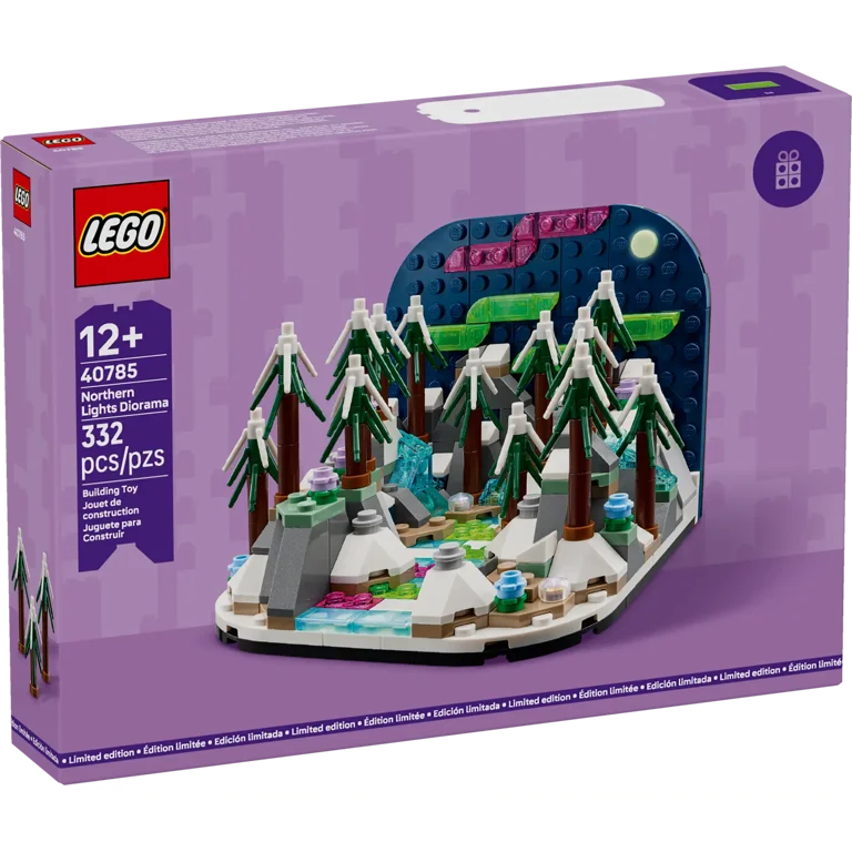 LEGO, Northern Lights Diorama, 40785, 332pcs, Limited Edition
