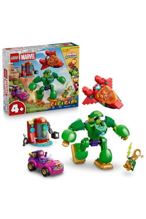 Marvel Iron Man and His Awesome Friends Loki vs Team Iron Man - Building Toy for Boys & Girls, Ages 4+ - Preschool Toy for Marvel Fans - Super Hero Figures - Gift for Birthdays - 11211