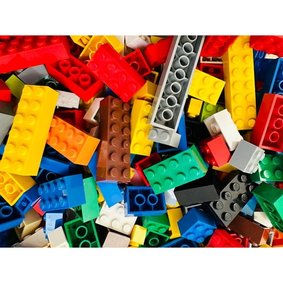 LEGO 5 pounds Bricks Blocks Parts Interlocking Block Building Sets 5 lbs