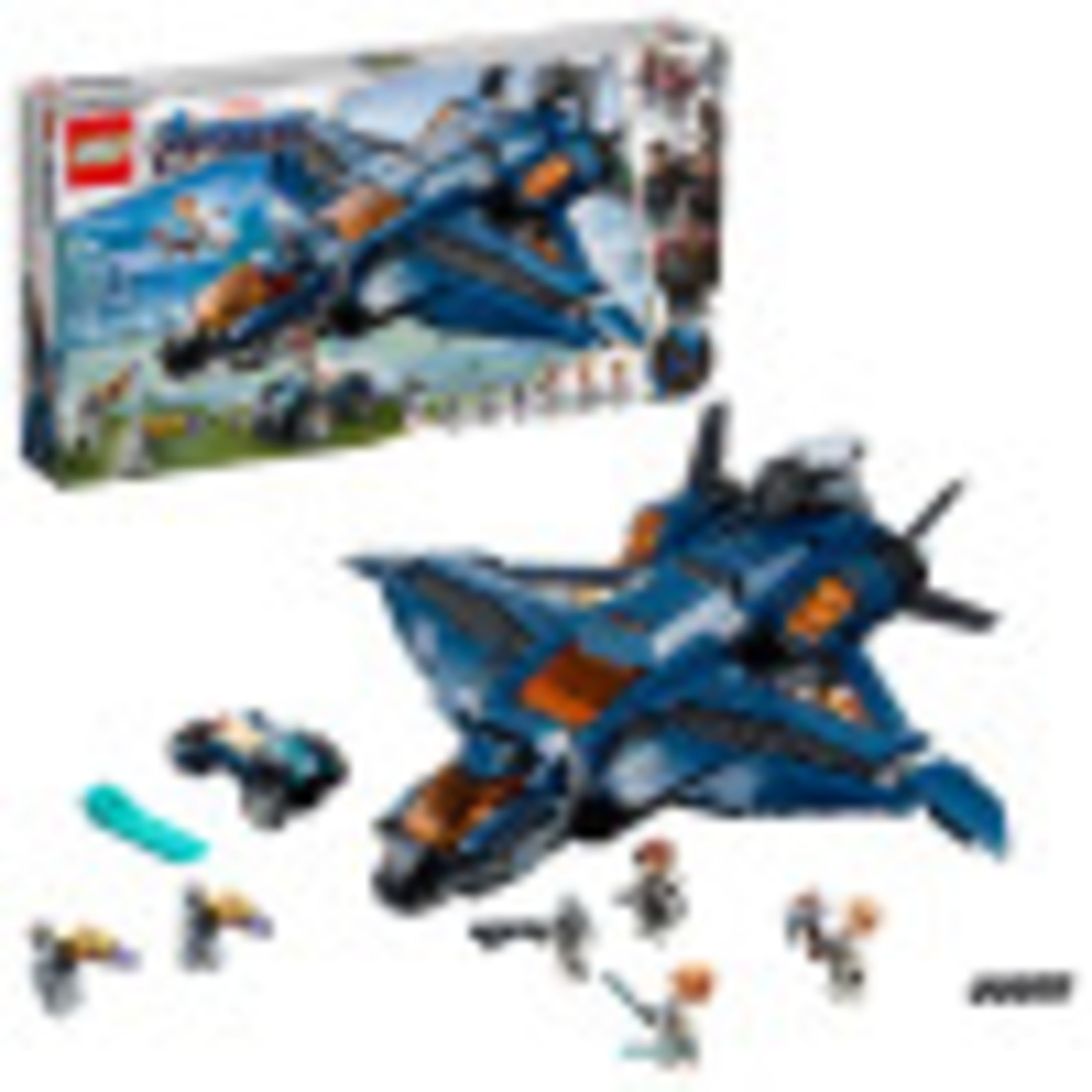 LEGO Marvel Avengers Ultimate Quinjet 76126 Superhero Jet Toy with
