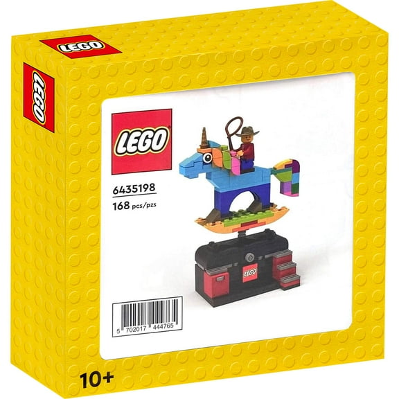 LEGO 6435198 Fantasy Adventure Ride: Vintage Coin-Operated Set with Minifigure & Unicorn Pony - 168 Pieces