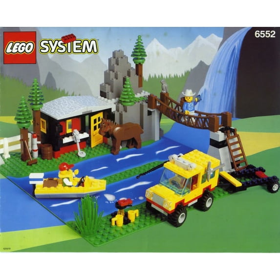 LEGO 6552 Compatibility Interlocking Block Building Sets Adventure