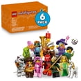 thumbnail image 1 of LEGO Minifigures Series 29 6 Pack - Mystery Box Multipack - Birthday Party Favors for Boys & Girls, Ages 6+ - Goodie Bag Stuffers for Kids - 66814, 1 of 5