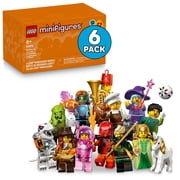 LEGO Minifigures Series 29 6 Pack - Mystery Box Multipack - Birthday Party Favors for Boys & Girls, Ages 6+ - Goodie Bag Stuffers for Kids - 66814
