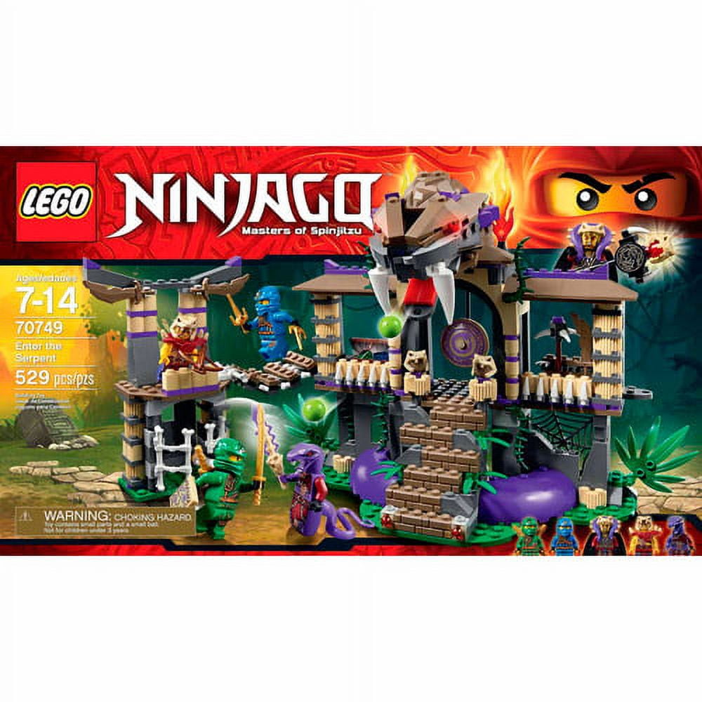 LEGO 70749 Ninjago Enter The Serpent - Walmart.com