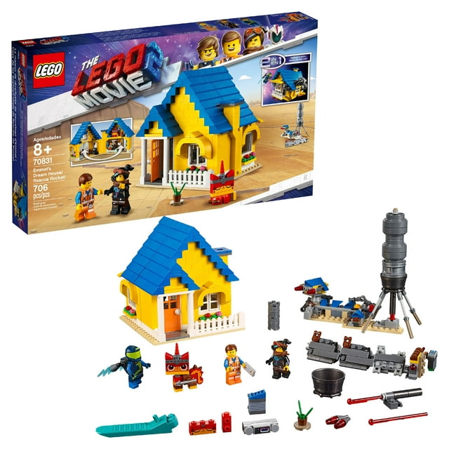 LEGO 70831 The LEGO Movie 2 Emmet's Dream House/Rescue Rocket.