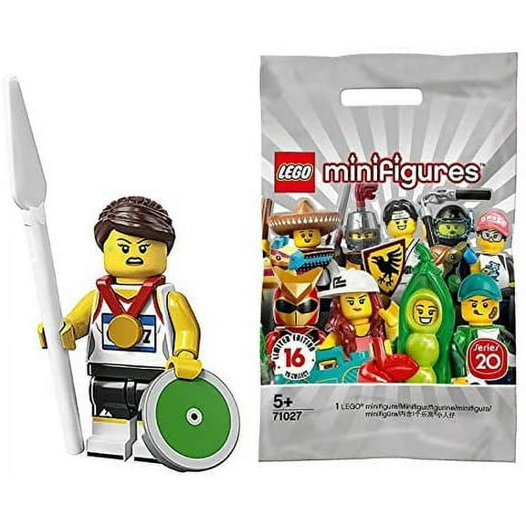LEGO 71027 Minifigures 5 Years and Above Series 20 Athlete Interlocking Block Building Sets
