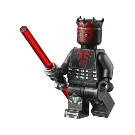 LEGO 75310 Duel on Mandalore Darth Maul Minifigure with Dual Red Lightsaber