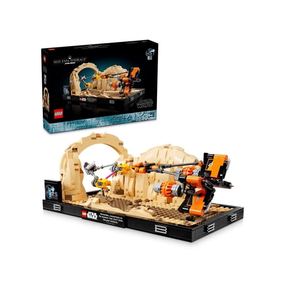 LEGO 75380 Star Wars Boonta Eve Mos Espa Podrace Diorama Episode 1