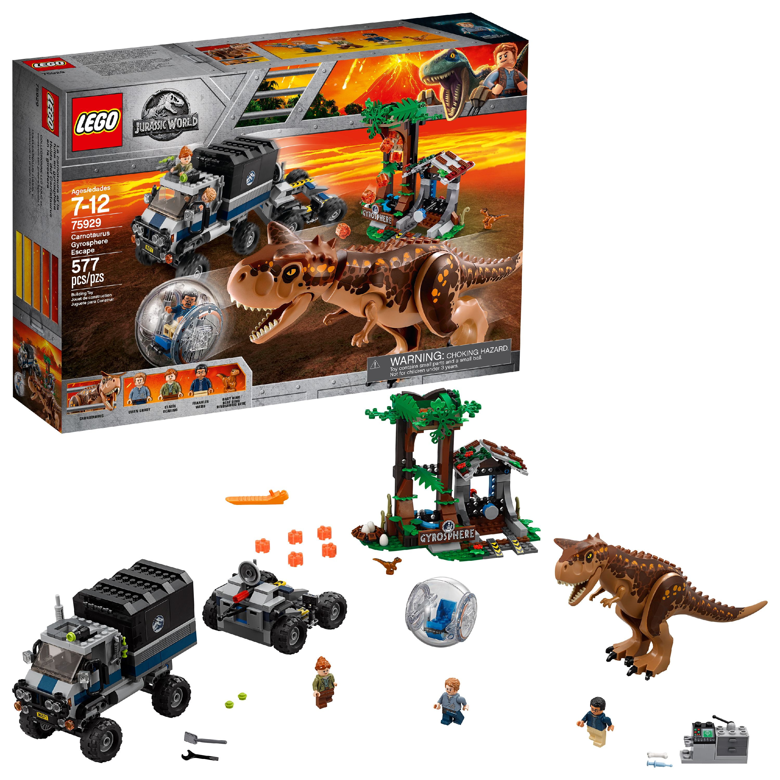 LEGO - Jurassic World Dinos - Lot of 8 Dinosaurs from 2018 Jurassic World  sets
