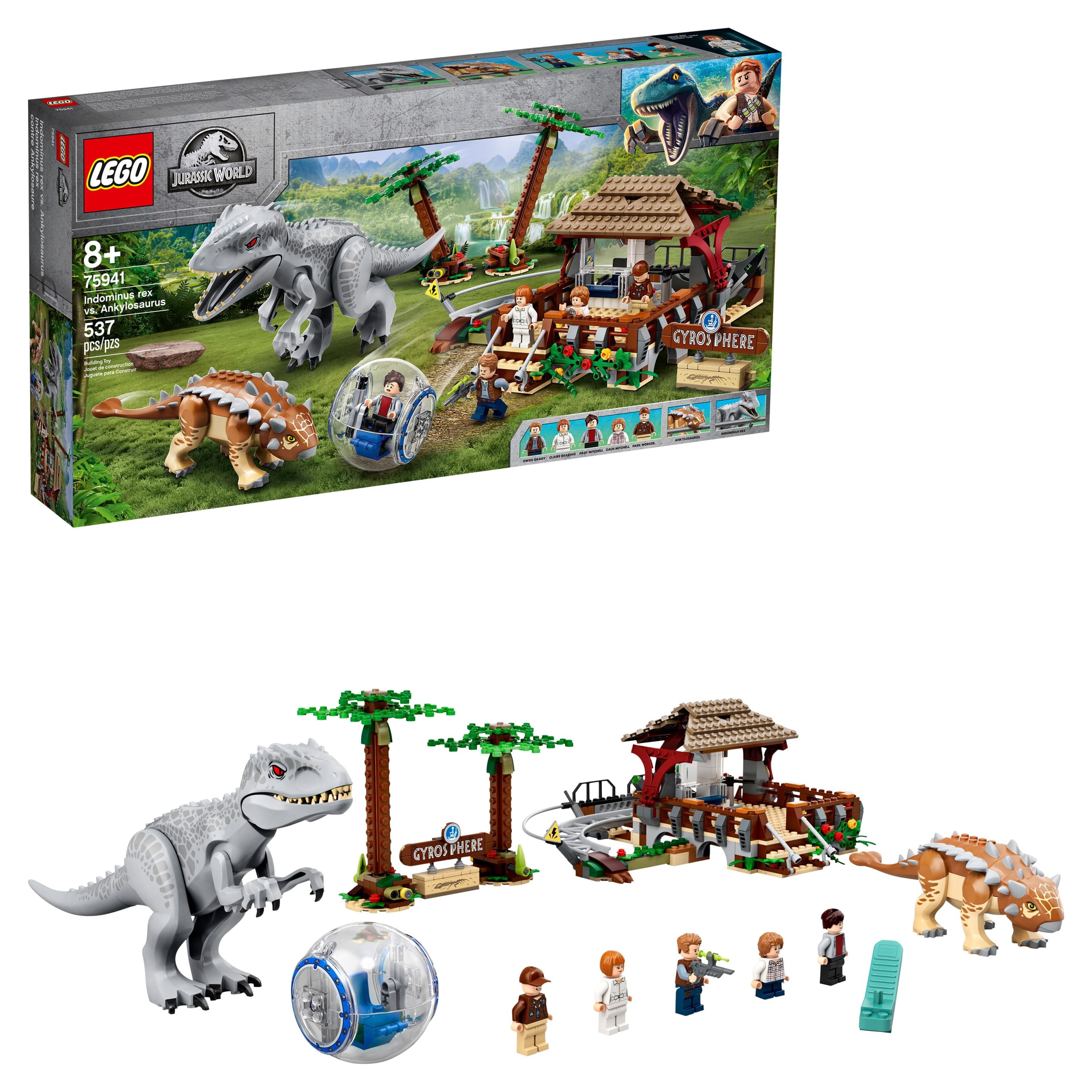 LEGO 75941 Indominus rex vs. Ankylosaurus Jurassic World Building Kit