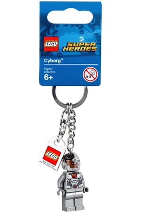 853772 DC Comics Super Heroes Cyborg Minifigure Key Chain