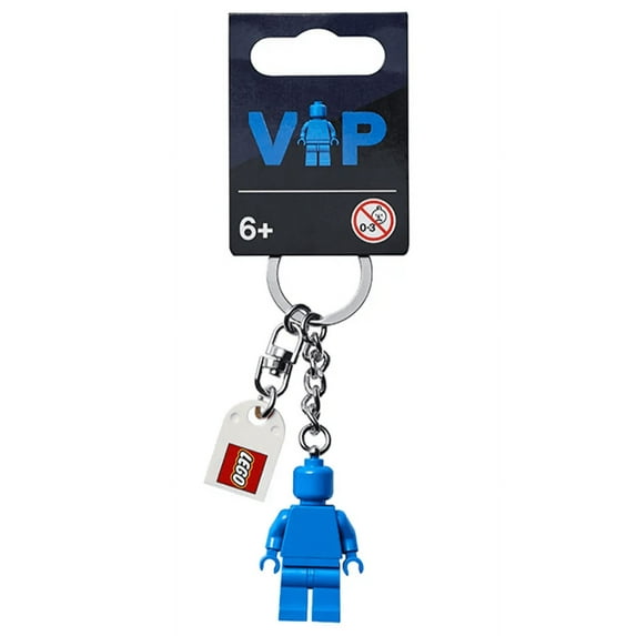 LEGO Classic VIP Blue Minifigure Keychain 854090 - Walmart.com