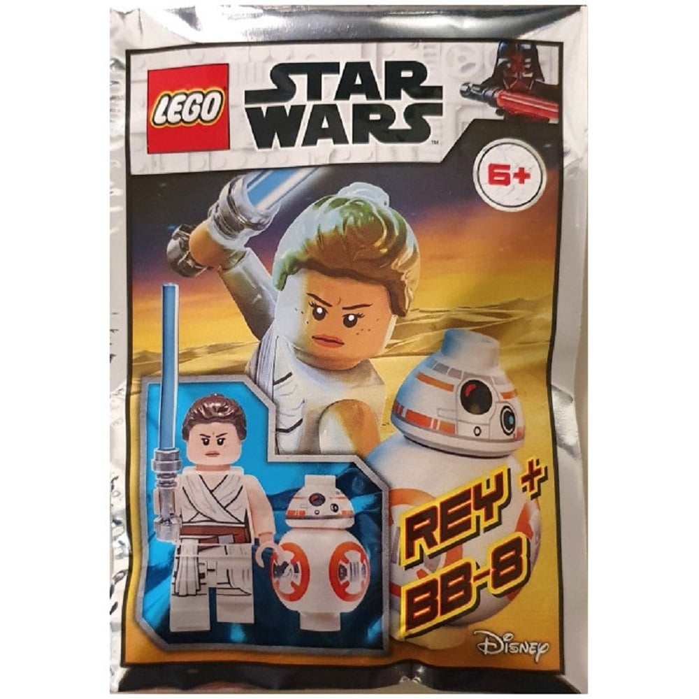 LEGO 912173 Star Wars Rey and BB 8 Minifigures in foil pack