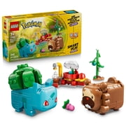 LEGO Pokmon SMART Play: Berry Bash with Bulbasaur and Bidoof - Compatible Set with 2 SMART Tags and 2 Pokmon Figures - Interactive Building Toy - Gift for Boys and Girls, Ages 7+ - 72155