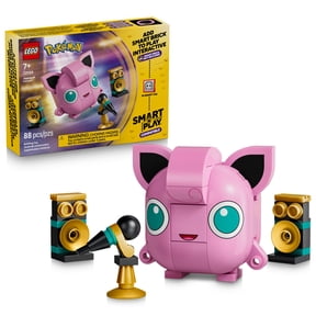 LEGO Pokémon SMART Play: Jigglypuff Concert - Compatible Set with SMART Tag and Pokémon Figure - Interactive Building Toy - Gift for Girls and Boys, Ages 7+ - 72157