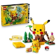 LEGO Pokmon SMART Play: Training House with Pikachu - All-in-One Set with a SMART Brick, Pokmon Figure, 4 Tags & Charger - Interactive Toy - Gift for Boys & Girls, Ages 6+ - 72164