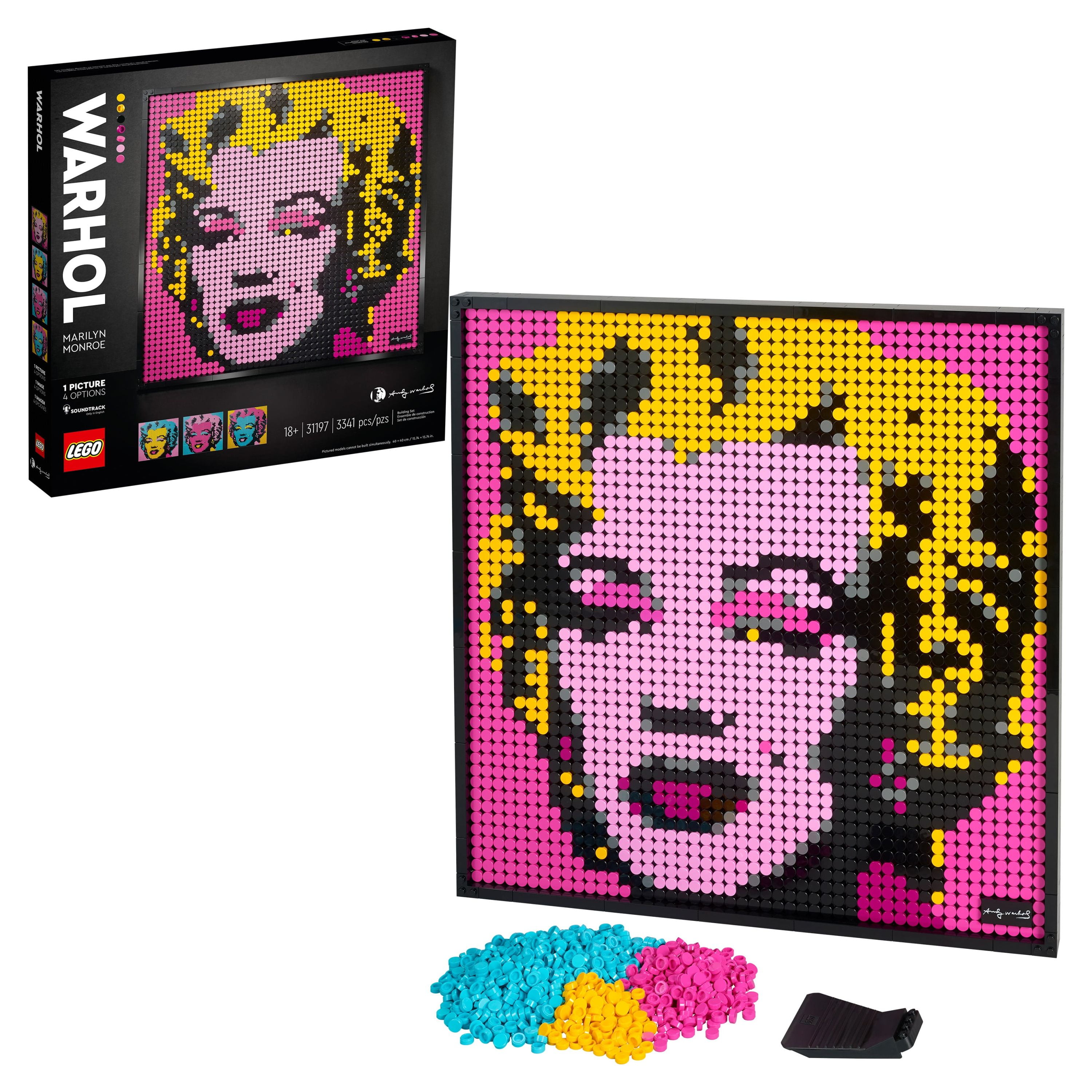 LEGO ART ANDY WARHOL'S MARILYN MONROE 31197 