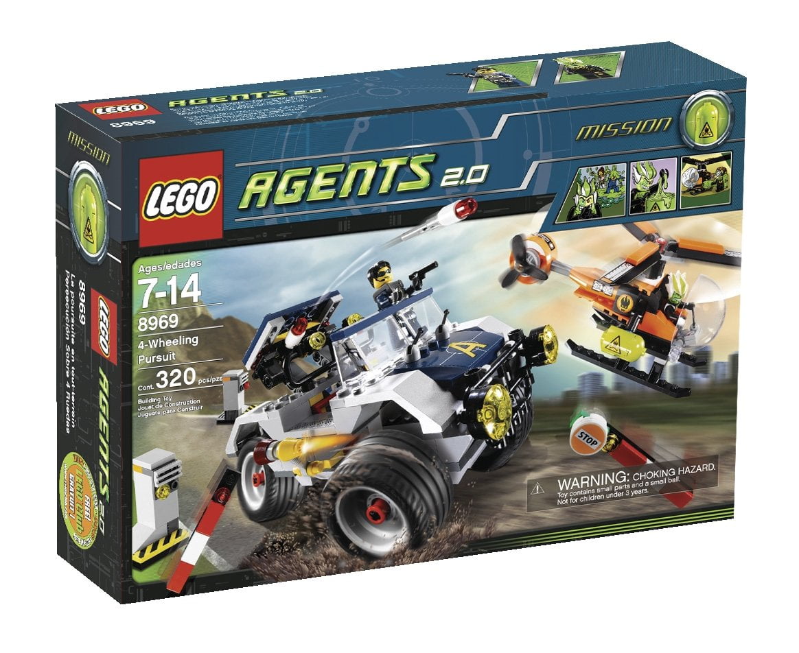 LEGO Agents Pursuit Set with 4-Wheeling Vehicle Cameroon Ubuy