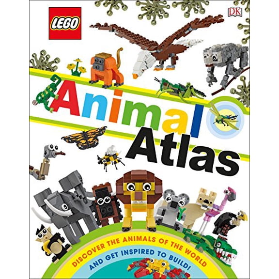 Pre-Owned Lego Animal Atlas: Discover the Animals of the World (Library Edition) (Hardcover) 1465474943 9781465474940