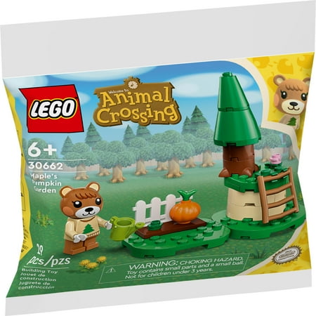 LEGO - Animal Crossing Maple's Pumpkin Garden Building Toy 30662