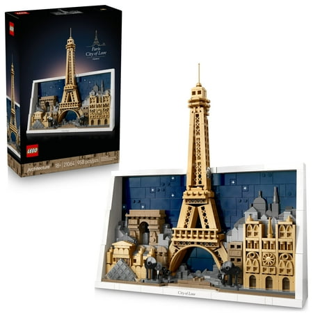 LEGO - Architecture Paris – City of Love Building Set for Adults - 21064