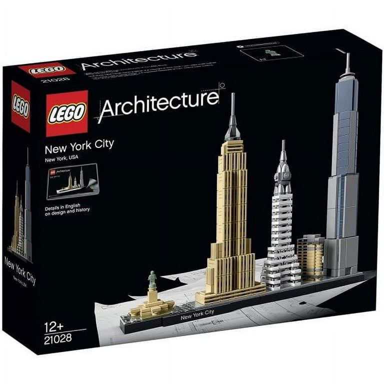 LEGO Architecture Building Set Detailed New York City Skyline 21028 Walmart