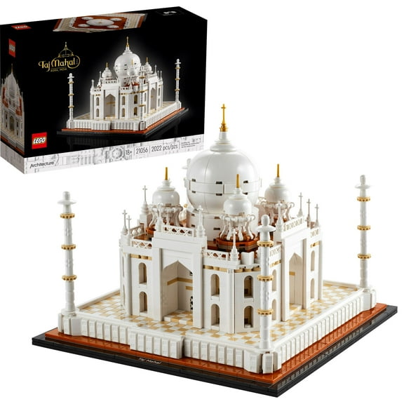 LEGO Architecture Taj Mahal (20156) Building Toy; Engaging Building Project for Adults (2022 Pieces)
