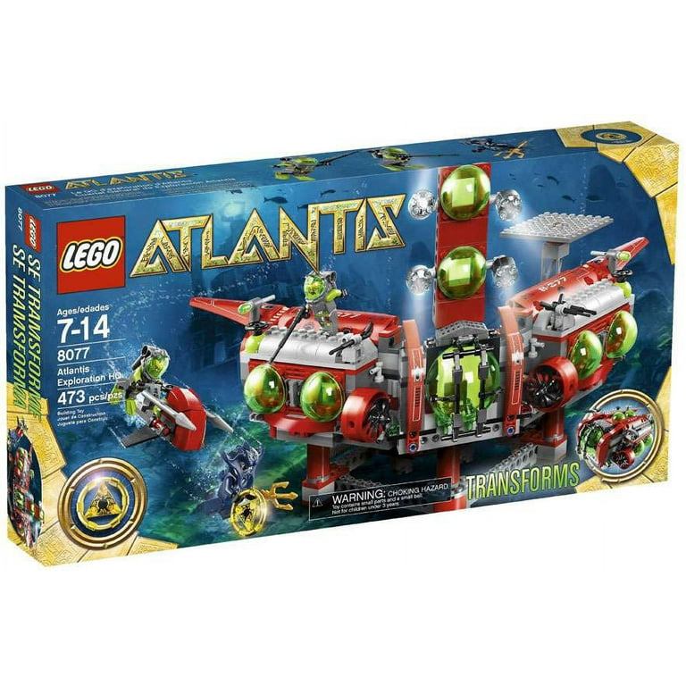 LEGO Atlantis Exploration HQ Set #8077 - Walmart.com