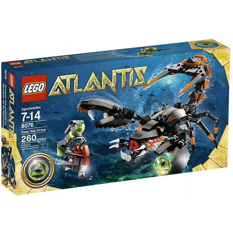 LEGO Atlantis Deep Sea Striker 8076 - Walmart.com
