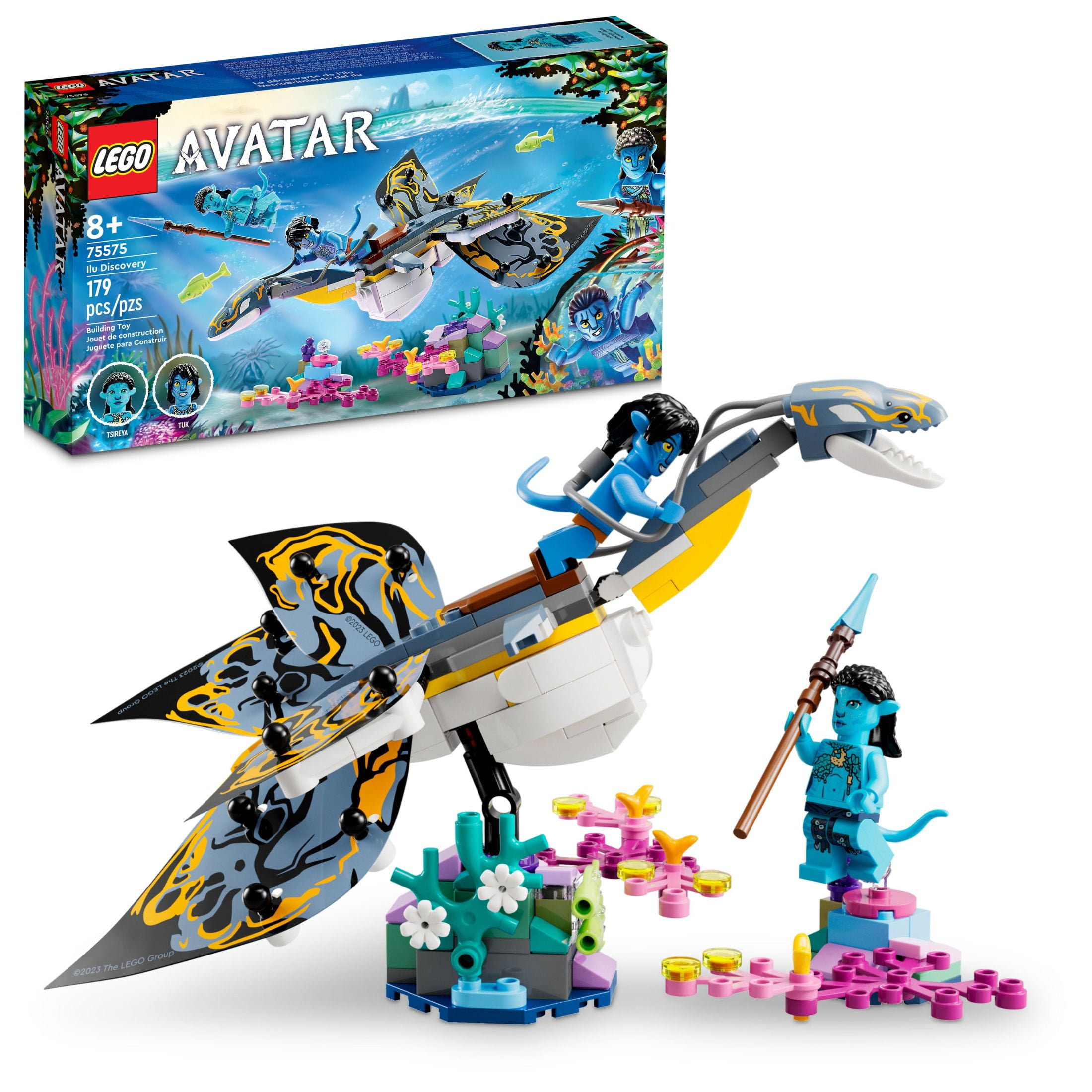 LEGO Avatar Collectible Tsireya, Tuk Discovery Figure Set Plastic Multicolor, 0.461 lb