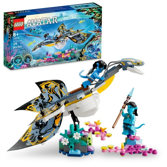 LEGO Avatar Collectible Tsireya, Tuk Discovery Figure Set Plastic Multicolor, 0.461 lb