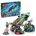 thumbnail image 1 of LEGO Avatar: The Way of Water Mako Submarine​  75577 Buildable Toy Model, Underwater Ocean Set with Alien Fish and Stingray Figures, Movie Gift for Kids and Movie Fans, 1 of 8