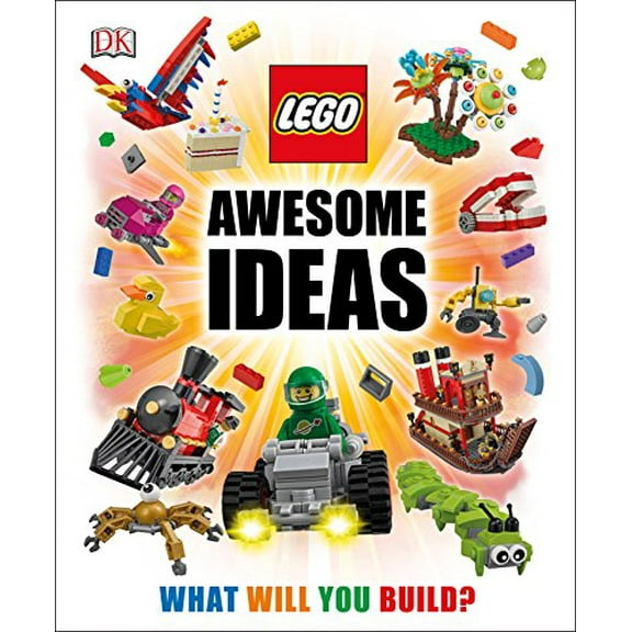 Pre-Owned Lego Awesome Ideas, by Daniel Lipkowitz, (Hardcover), JUVENILE NONFICTION / Media Tie-In, English