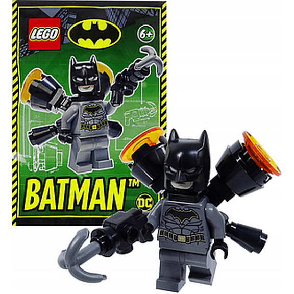 LEGO Batman: DC Comics Foil Polybag Pack Action Figure Set with Rock Pack