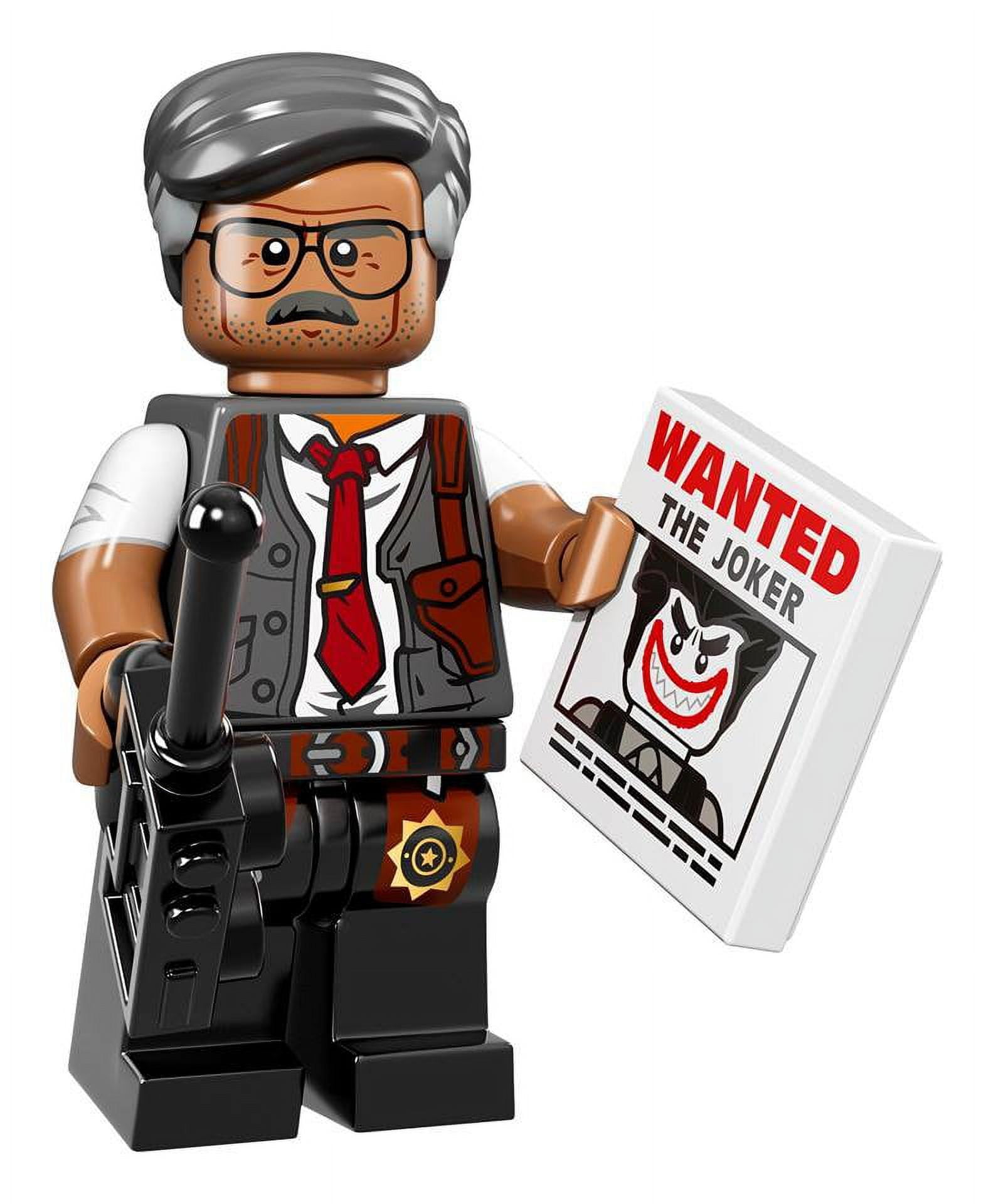 Lego Gordon DC Superheroes: LEGO Batman Movie Commissioner Gordon Minifigure ...