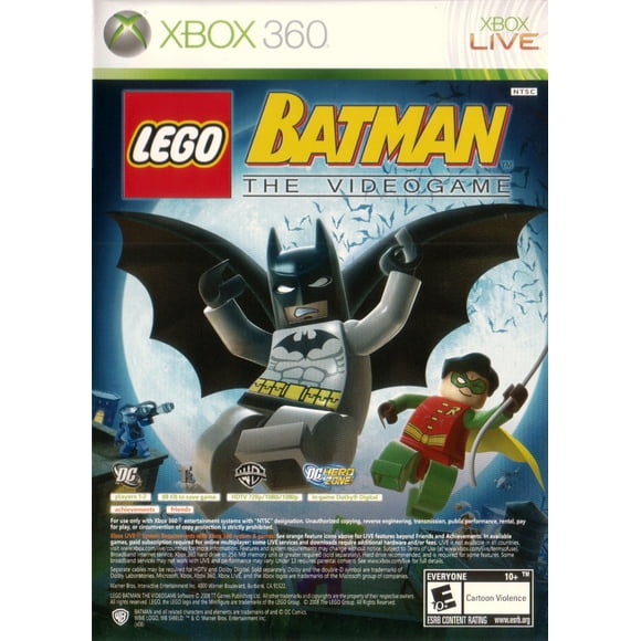 LEGO Batman & Pure Double Pack Xbox 360 CIB
