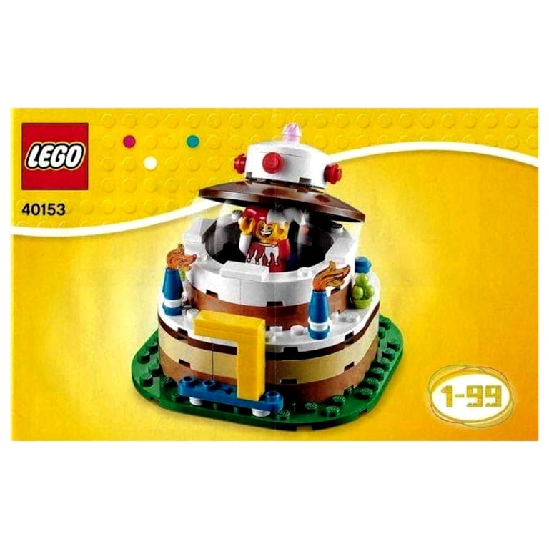 LEGO Birthday Decoration Cake Set 40153 - Walmart.com